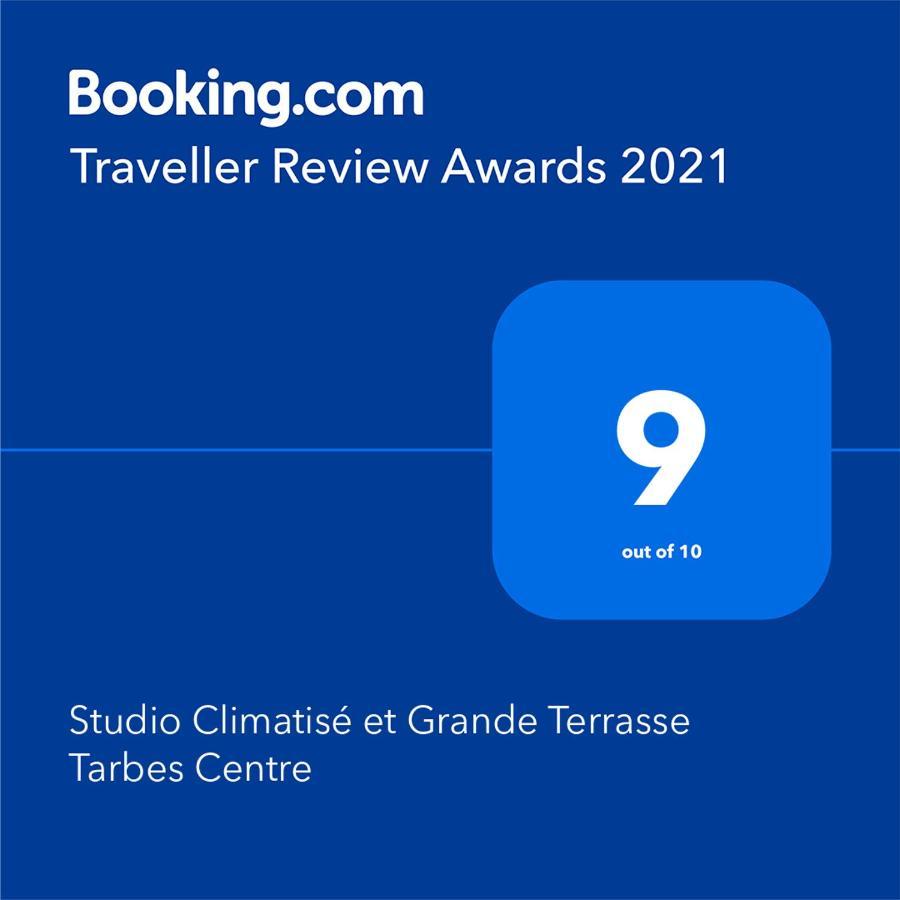 Studio Climatise Et Grande Terrasse Tarbes Centre Dış mekan fotoğraf